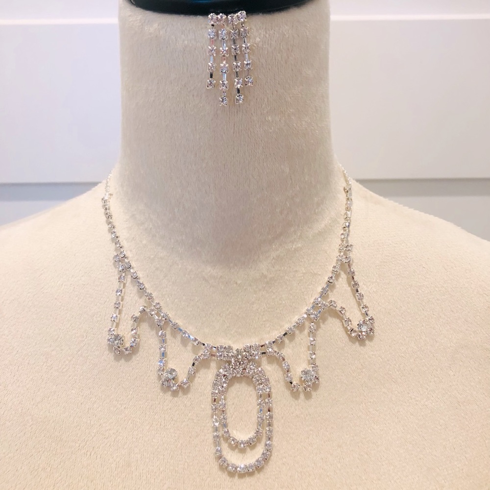 Czech Crystal Bridal Jewelry Set